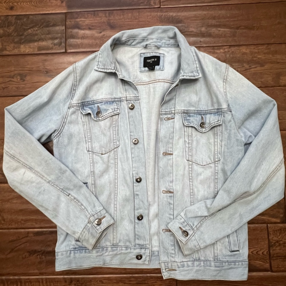 Mens jean jacket Forever 21